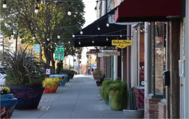 Downtown Red Bluff Tehama County